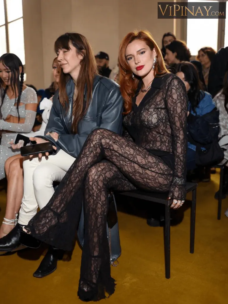 Bella Thorne Braless Sheer See Through Top Set Leaked 4